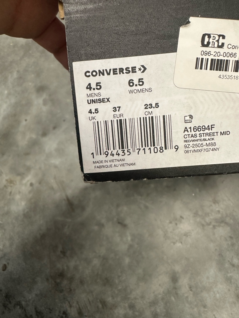 Converse All Star Canvas Sneakers - Picture 4 of 4